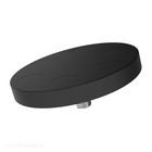 66mm Neodymium Rubber Pot Magnet With Male Threaded Stud N42  4 Pack 