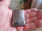 Vintage 2517191 Zippo Cigarette Lighter High Polish  monogrammed  1966