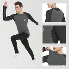 Men s Thermal Fleece Lined Compression Shirt Winter Warm Long Sleeve Shirts Top