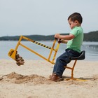 The Big Dig Sandbox Digger Excavator Crane With 360 Degree Rotation With Base