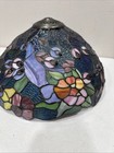Tiffany-style Stained Glass Lampshade Shade 16    Vintage