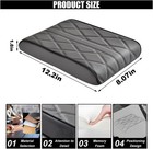 Car Center Console Cover Pad  Leather Auto Console Arm Rest Cover  Waterproof
