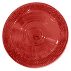 Light Red Round Lens Reflector - 4  Stop Tail Turn - 40 Series 12v