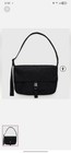 Baggu Nylon Messenger Bag Black New Laptop Sleeve Travel Work Bag