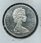 1965 Canada Silver Dollar   Ch bu beautiful Coin 80 silver