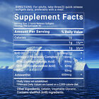 Antarctic Krill Oil - Omega-3 Epa  Dha  Astaxanthin  Anti Aging  Memory Support