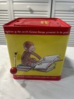 Vintage Schylling Curious George Jack In The Box Tin Classic Kids Musical Toy
