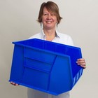 Akro-mils 3 Pack Akrobins Plastic Storage Bins Organizers  open Box 
