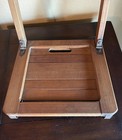 Vintage Wooden Folding Canoe  Stadium Back Rest Or Take Along Back Rest Chair