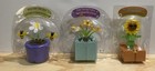 Solar Powered Dancing Daisy With Bugs Solar Dancing Flowers Lot Of 3