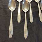 8 Teaspoons Silverplate Grosvenor Community Plate Oneida 1921 Vtg No Monogram