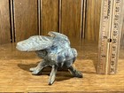 Antique Cast Brass Bronze  Small Fly Decor Figurine Art Display