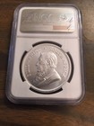 2019 South Africa 1 Oz Silver Krugerrand Early Release Ms69