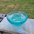 Damaged Flat Top Huge F m  Locke   Co Victor Ny Glass Power Insulator
