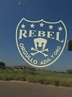 Pumas Unam  La Rebel Cut Decal Sticker  Calca  5 x 4 5 