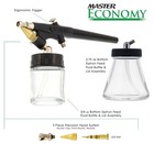Airbrush Set Kit Air Compressor Propellant Hose Hobby Tanning Tattoo Spray Gun