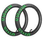 2-pcs 12 1 2 X 2 1 4 Inner Tube 12 5x2 25 Inner Tube Bent Valve Stem 12 5 