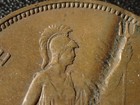 1939 Mint Error Great Britain 1 Penny Planchet Error