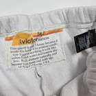 Aviator Nation Girls White Spellout Logo Pants Sweatpants Sz 14