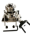 Hv4  rotary Table With  70 Mm 4 Jaw Independ Chuck Lathe   Back Plate Usa