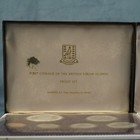 2x 1973 British Virgin Islands First Coinage Proof Sets In Ogp - Free Ship Usa