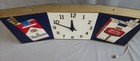 Vintage Marlboro   Phillip Morris Electric Clock Ad Sign  1950s-1970s  Tested 