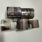 Coracreacrafts Washi Tape Lot Of 5 Houses Travel Books Junk Journal Scrapbook
