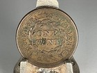 1853 Braided Hair Large Cent  Us 1c Copper Type Coin  Nice Grade 