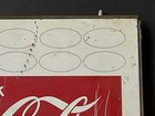 Vintage  coca Cola Antique Metal Retro Sign Mid Century Modern