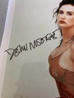 Demi Moore-ghost - The Substance-hollywood Film Star- Signed Photo receipt