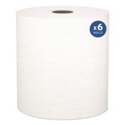 Kleenex 50606 8  X 600  Hard Roll Paper Towels - White  6 Rolls ct  New