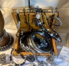 Black dark unique Amazing Vintage To Modern Jewelry Box Lot Of100  Pieces 3  Lbs