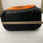 Adidas Team Issue Duffel Bag Medium Orange Black Double Handle Shoulder Strap