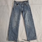 Love Trends Paneled Drawstring Cargo Skater Jeans Baggy Y2k Size 7