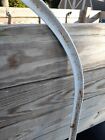 Vintage Metal Sign  Quaker State Tombstone Style Sign Mounting Bracket 
