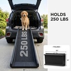Medical King 62  Folding Dog Ramp For Car Suv Truck Non-slip Pet Ramp 250 Lbs