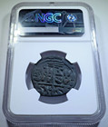 1028-1042 Ad Byzantine Bust Of Christ 1 Follis Ae Ancient Jesus Ngc Cross Coin