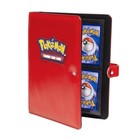 Ultra Pro Pokemon Cards Holder - Premium Snap Binder Red - Holds 160 Cards