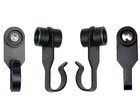 Steel Metal Curtain Track Hooks With Wheels For Gazebo Curtains   Mosquito Nets