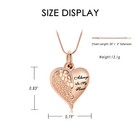 Cremation Jewelry Angel Wing Heart Urn Necklace Ashes Memorial Keepsake Pendant