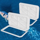 2pcs Marine Access Hatch Marine Boat Hatch Lid Deck Access Hatch   Lid 24  X 14 