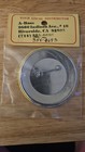 Fishermen Never Die Button Pin Vintage Fun 80s Collectible In Package