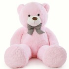 Big Teddy Bear 4ft Giant Pink Soft Stuffed Animals Cute Plush Toy For Girlfri   