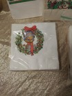 Vintage Assorted Paper Christmas Napkins  Table Cover  Holiday Decor Hallmark