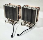 2x Noctua Nh-u12dx I4 Cpu Coolers Lga-2011 lga-2066 Square Ilm Asus Z10pe-d8 Ws