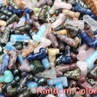 Wholesale Natural Male Penis Quartz Crystal Massager Carved Wand Gem Healing-