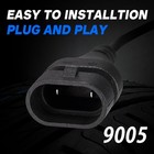 Novsight Daytime Running Light N11us 9005 Led Headlight Bulbs Semi Truck 2 Pack
