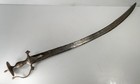Antique 19th C  Indian Tulwar Sword Wootz Type Steel Blade Heavily Cleaned