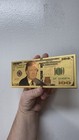          100 Dollar Gold Foil 45th President Trump Bank Note