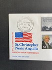 St Christopher Nevis Anguilla Fdc 1976 200th Anniversary American Independence B